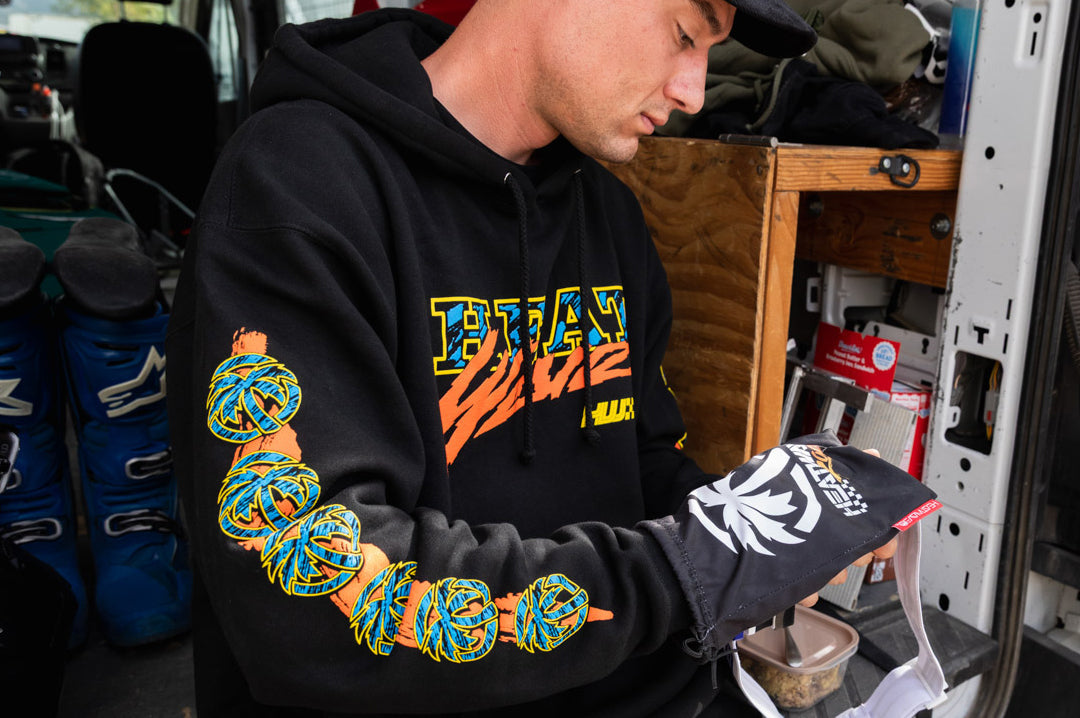 Heat Wave Black Magic Sweatshirt Black