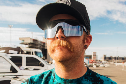 Future Tech Sunglasses: Silver Z87+