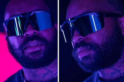 Future Tech Sunglasses: Silver Z87+