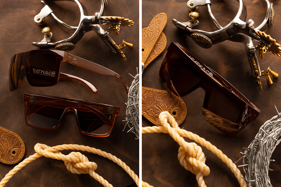 Quatro Sunglasses: Saddle Z87