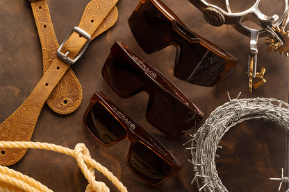 Quatro Sunglasses: Saddle Z87