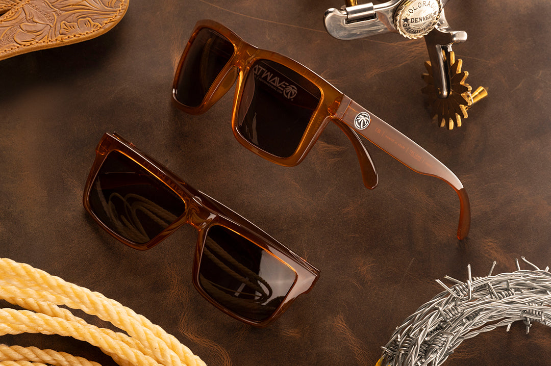 VISE Sunglasses: Saddle Z87