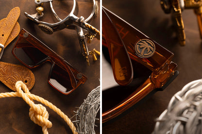 XL VISE Sunglasses: Saddle Z87