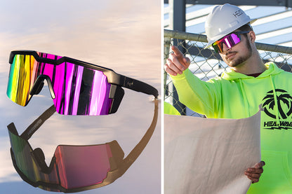 Future Tech Sunglasses: Black Frame Savage Spectrum Z87+