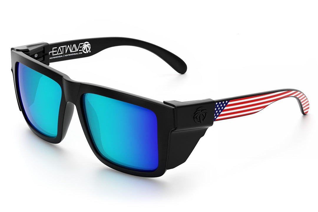 XL VISE Z87 Sunglasses: Stars and Stripes USA