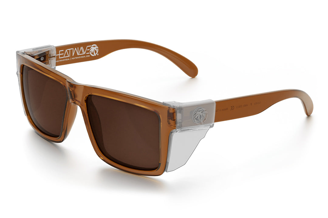 VISE Sunglasses: Saddle Z87