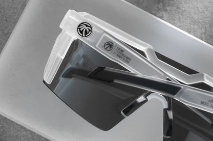 Future Tech Sunglasses: Vapor Frost Frame Coastal Lens Z87+
