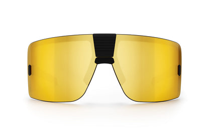 Vector Sunglasses: Side Stripe Red Customs Z87+