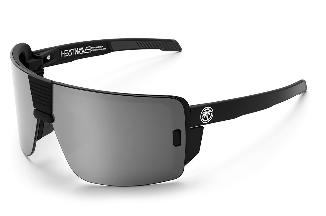 Vector Sunglasses: Silver Z87+