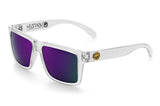 Ultra Violet Lens - Clear Arm Gold Emblem