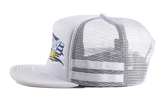 Heat Wave Y2K Racing Hat - White