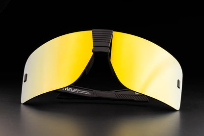XL Vector Sunglasses: Gold Z87+