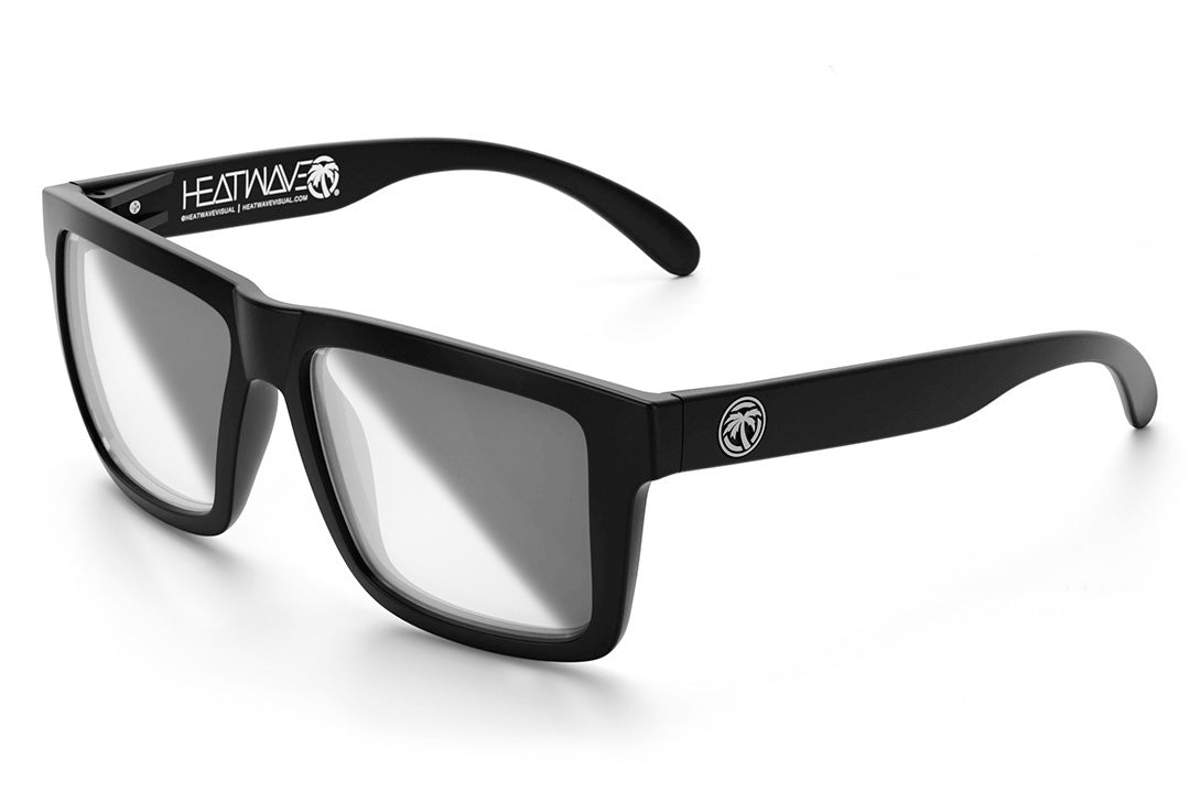 XL VISE Z87 Sunglasses Black Frame: Photochromic Lens