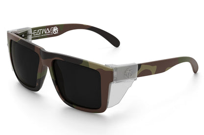 XL VISE Z87 Sunglasses: Fleck Camo