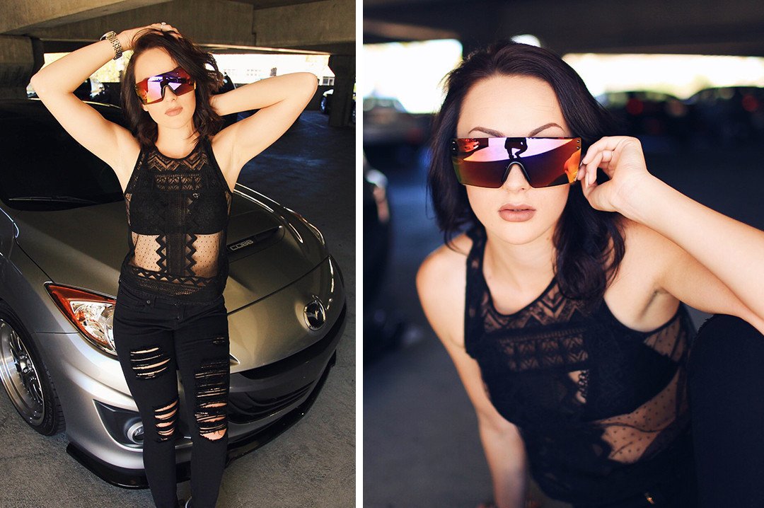 Lazer Face Sunglasses: Atmosphere Z87