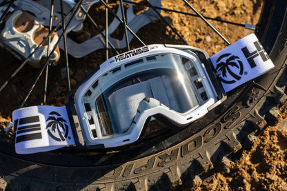 MXG-250 Moto Goggle - Billboard Icon WHITE/PHOTOCHROMIC