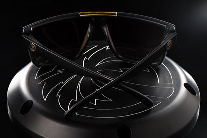 Quatro Z87 Sunglasses: BLACK/GOLD