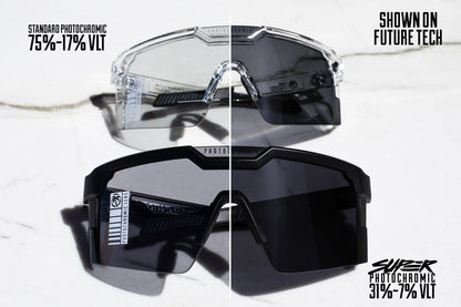 Performance Quatro Sunglasses: SUPER Photochromic Lens Z87+