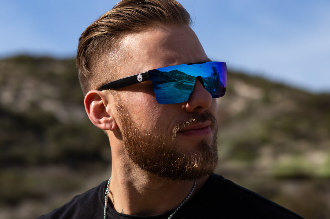 Quatro Z87 Sunglasses: Galaxy Blue