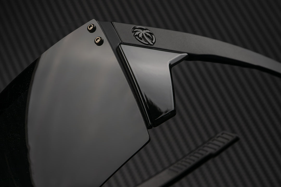 Performance XL Lazer Face Sunglasses: Black Z87+
