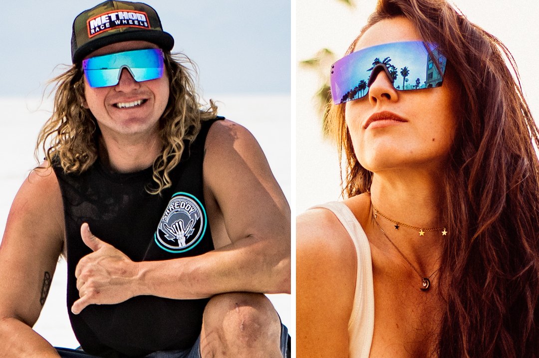 Lazer Face Sunglasses: Galaxy Z87