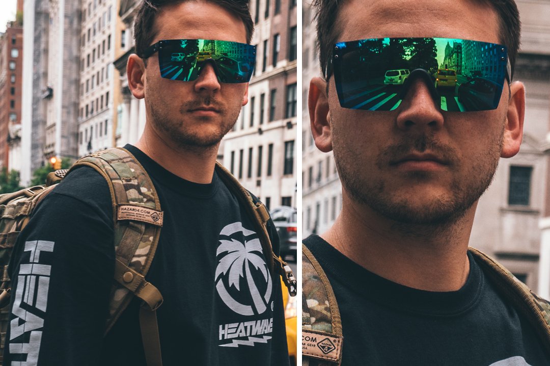 Lazer Face Sunglasses: Piff Z87