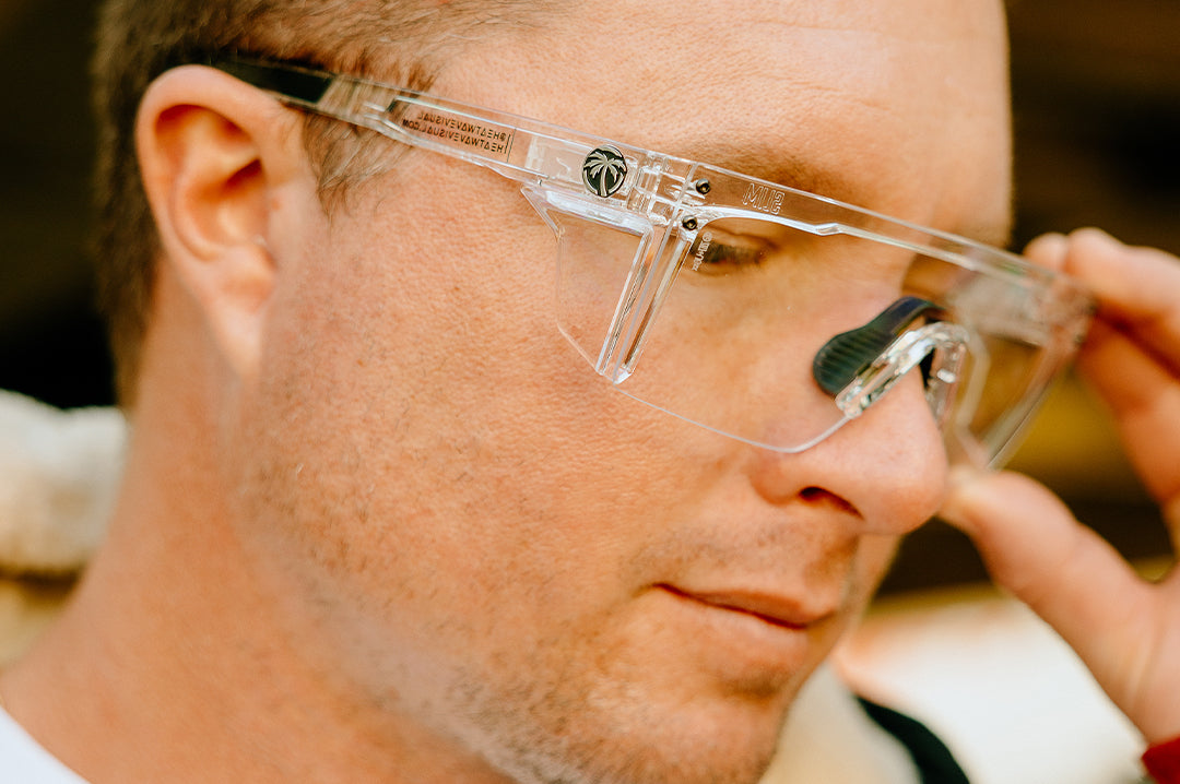 Performance Lazer SLIM Sunglasses: Anti Fog Clear Z87+