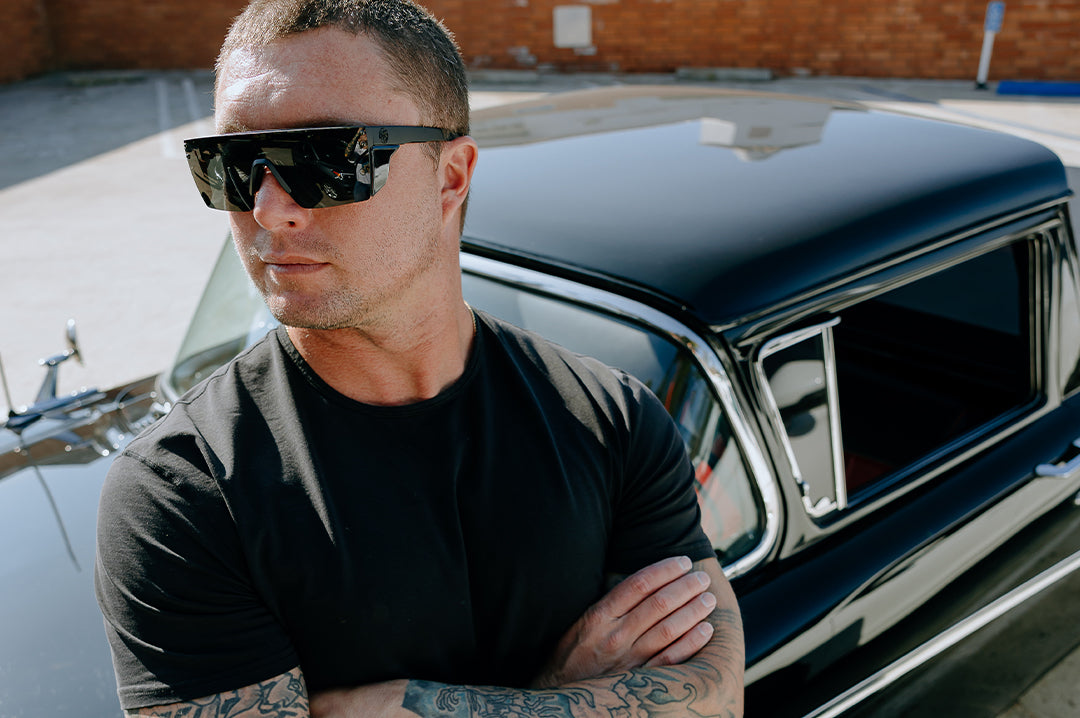 Performance Lazer SLIM Sunglasses: ULTRA BLACK Z87+