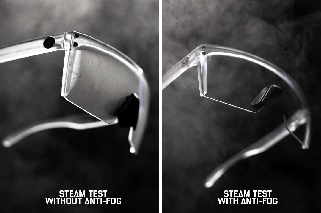 Lazer Face Glasses: Vapor Clear Frame Clear Anti Fog Lens Z87