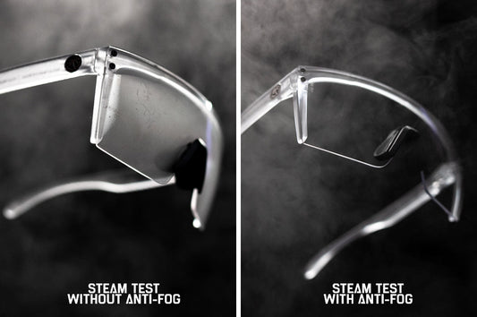 Lazer Face Glasses: Vapor Clear Frame Clear Anti Fog Lens Z87