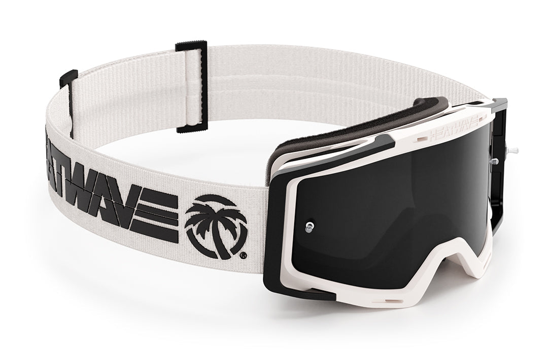 MXG-250 Moto Goggle - Billboard Icon WHITE