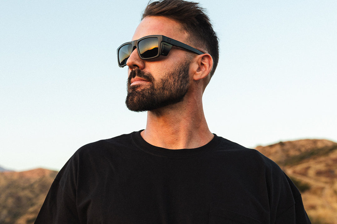 Performance Vise Sunglasses: Ultra Black Z87+