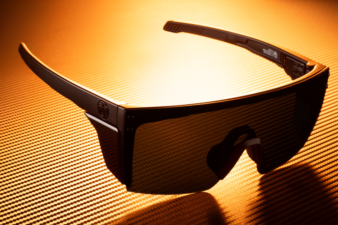Performance XL Lazer Face Sunglasses: Ultra Black Z87+