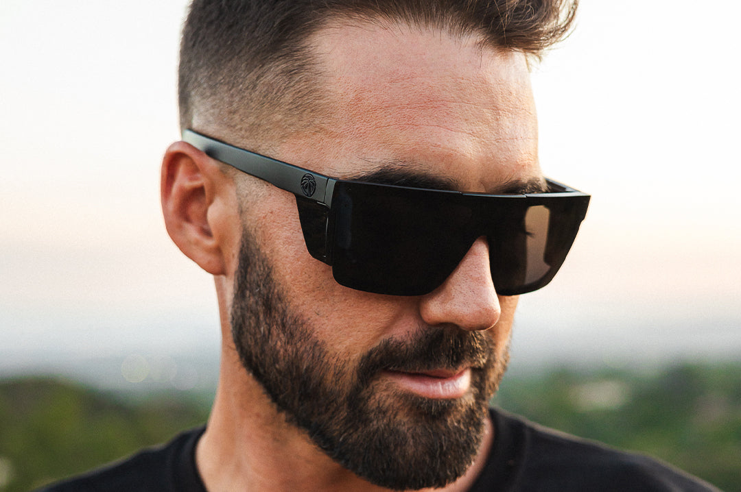 Performance Quatro Sunglasses: Ultra Black Z87+