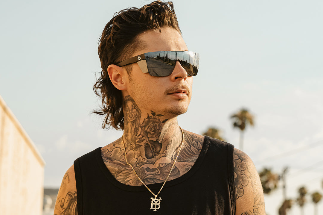 Performance Quatro Sunglasses: Silver Z87+