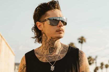 Performance Quatro Sunglasses: Silver Z87+