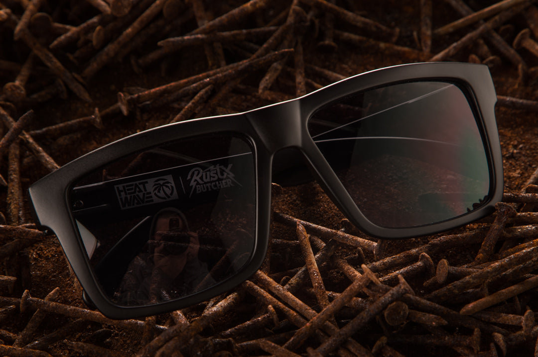 VISE Sunglasses: Rusty Butcher Customs