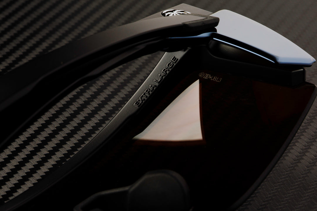 Performance XL Lazer Face Sunglasses: Silver Z87+