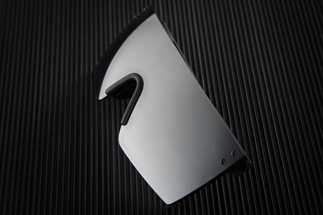 Lazer Face Sunglasses: Silver Z87