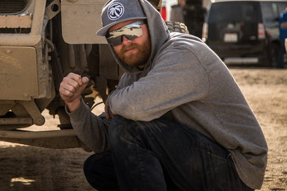 Lazer Face Sunglasses: Silver Z87