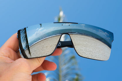 Quatro Z87 Sunglasses: SILVER