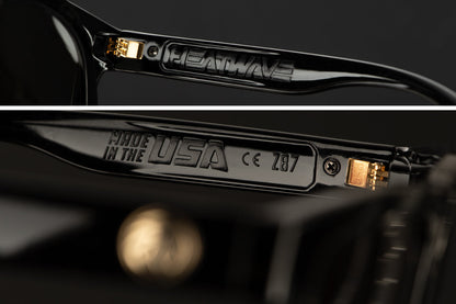 USA VISE Sunglasses: GLOSS BLACK