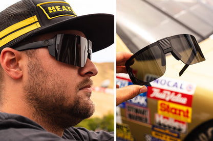 Vector Sunglasses: Anti Fog Black Z87+