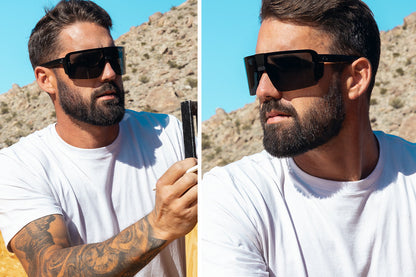 Vector Sunglasses: Anti Fog Black Z87+