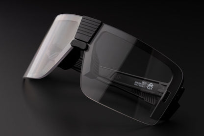 XL Vector Sunglasses: Clear Z87+