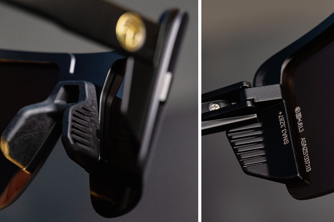 XL Vector Sunglasses: Black Z87+