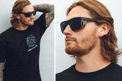 Performance Vise Sunglasses: Black Z87+