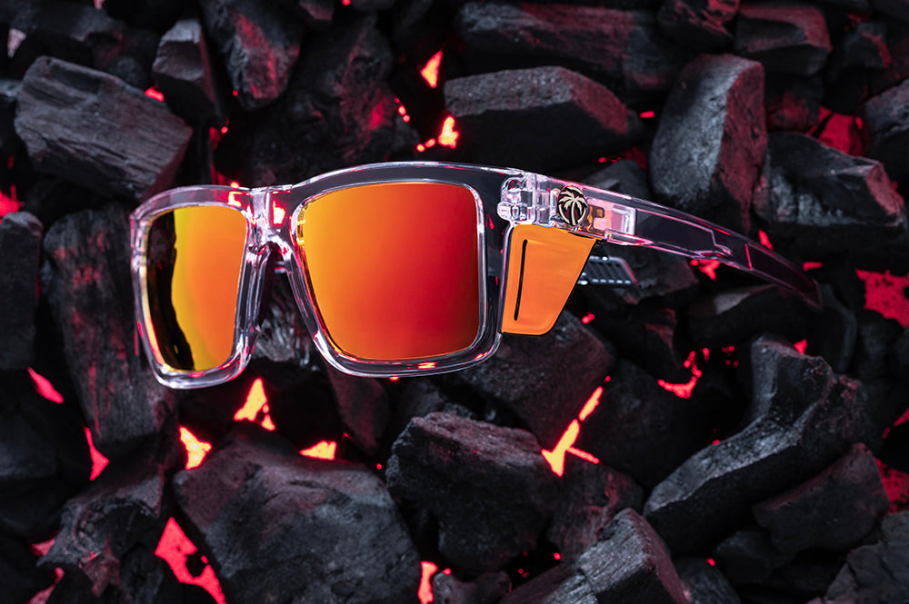 Performance XL VISE Sunglasses Frame: Vapor Clear Frame Sunblast Lens Z87+