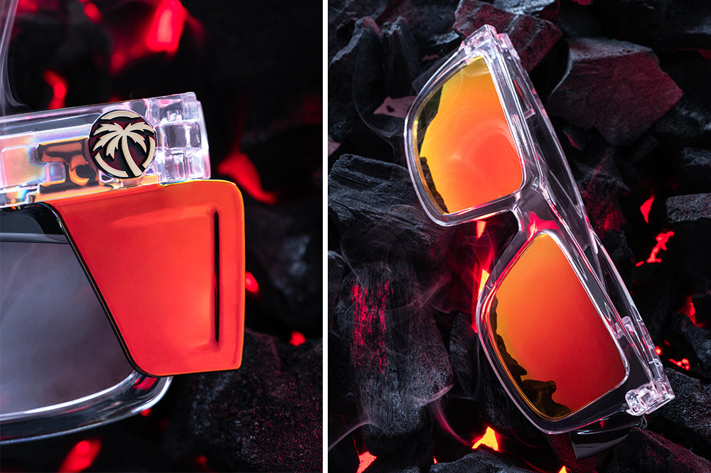 Performance XL VISE Sunglasses Frame: Vapor Clear Frame Sunblast Lens Z87+