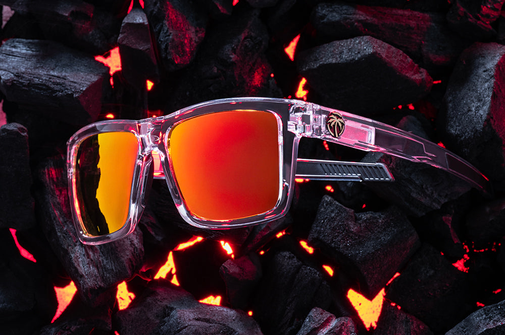 Performance XL VISE Sunglasses Frame: Vapor Clear Frame Sunblast Lens Z87+